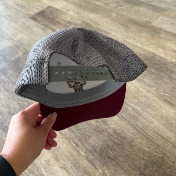 NWOT! “The Cro” Gray and Maroon Richardson Trucker Hat - Picture 4 of 8